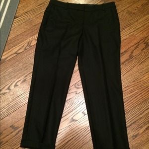 J.Crew Black Cafe Capris