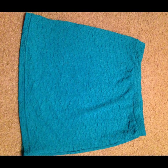 Blue pencil skirt - Picture 1 of 2