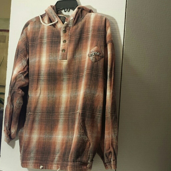 Rusty plaid pull over