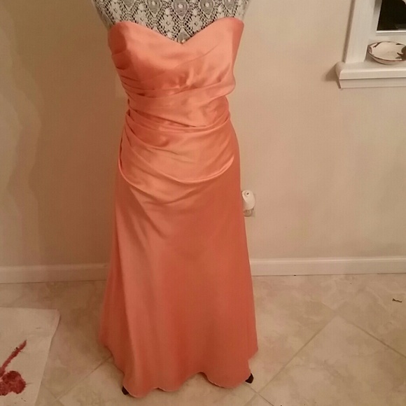 Satin Floor Length Gown