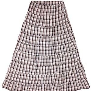 🌻Flower Child🌻 Beige and Blue Skirt