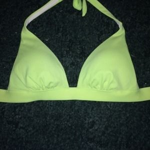 Green push up bikini