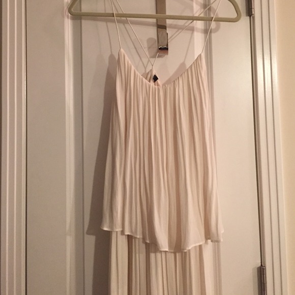 Zara Dresses & Skirts - Long white dress