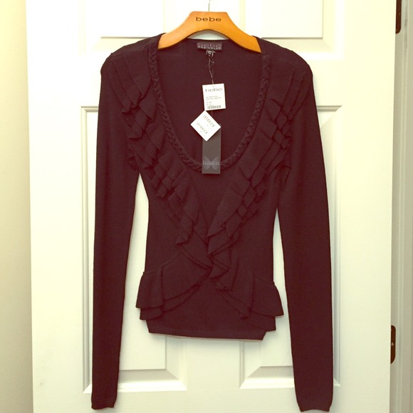 😱LIMITED EDITION😱 bebe DESIGN LAB Black Sweater