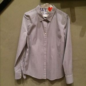 J.crew Haberdashery stretch button down - medium