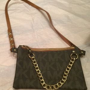 Michael Kors belted pouch