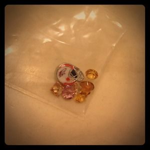 Bundle! Brand new broncos floating charms!