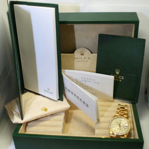 Rolex President 18kt DayDate Diamond Bezel & Dial