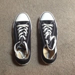 Womens black converse