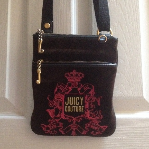 Authentic Juicy couture cross body bag