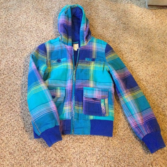 ROXY plaid jacket 🚫ON HOLD! 🚫