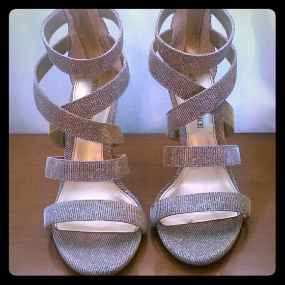 Silver-Gold Sparkle Shoes