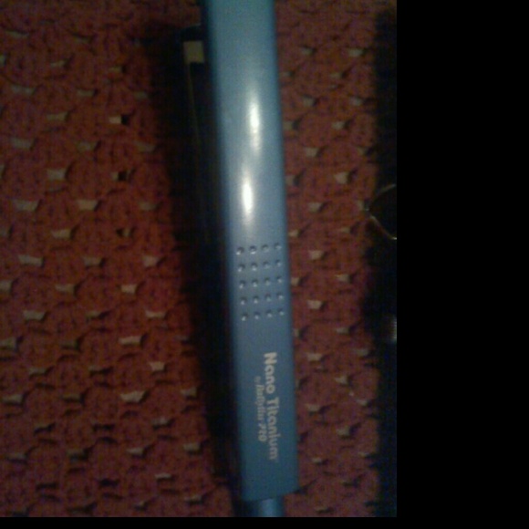 Babyliss pro matching flat iron, curling iron.