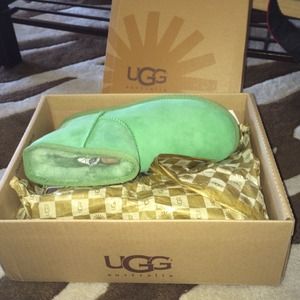 Mint green ugg boots