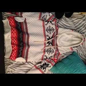 Sweatshirt red,navy,white