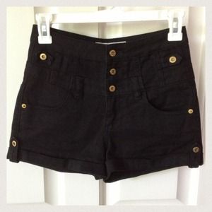 Topshop high-waisted shorts