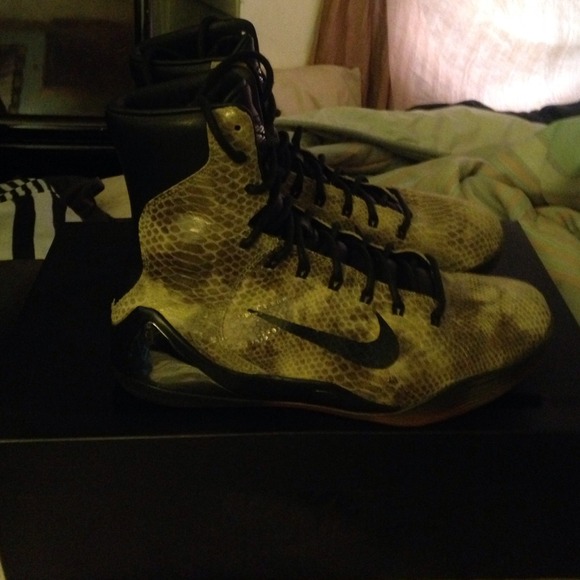 Snakeskin Kobe ix High EXT QS - Picture 2 of 4