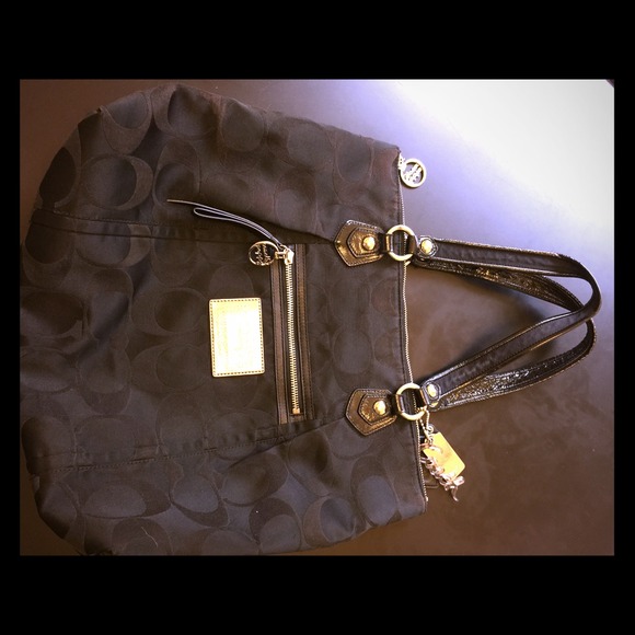 Coach Poppy Glam Tote