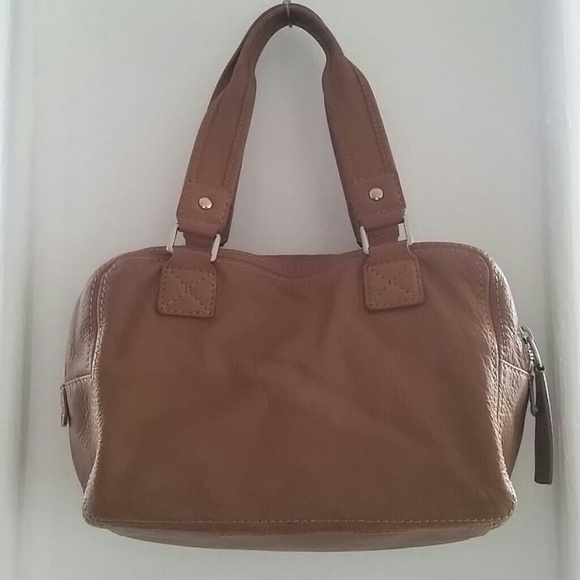 Michael Kors Original Sheila Medium Logo Handbag, Brown  Michael Kors Leather Cognac Satchel