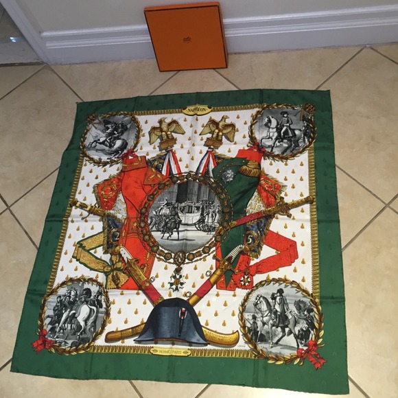 100% Authentic VINTAGE HERMES SCARF ***RARE***