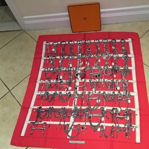 100% Authentic VINTAGE HERMES SCARF