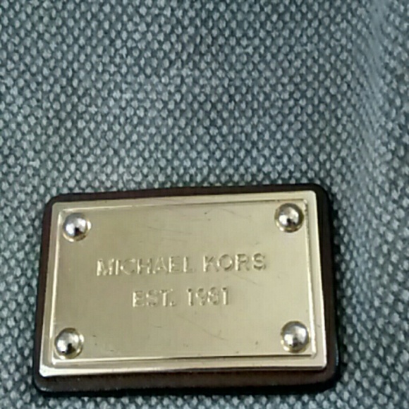 Michael Kors handbag with gold hardware