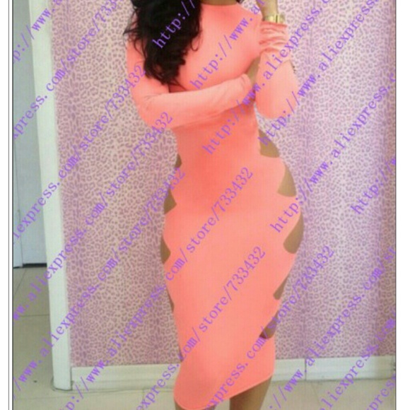 Pink Bodycon Dress
