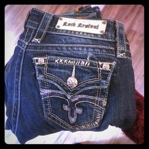Rock revival boot cut jeans size 25