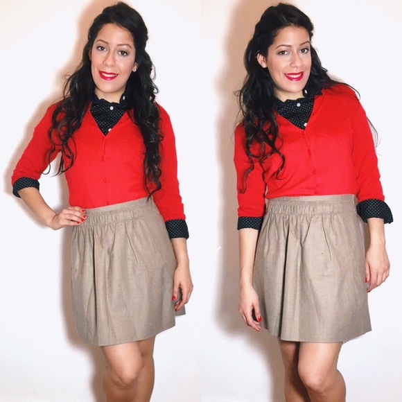J. Crew Dresses & Skirts - J. Crew Beige Mini Skirt