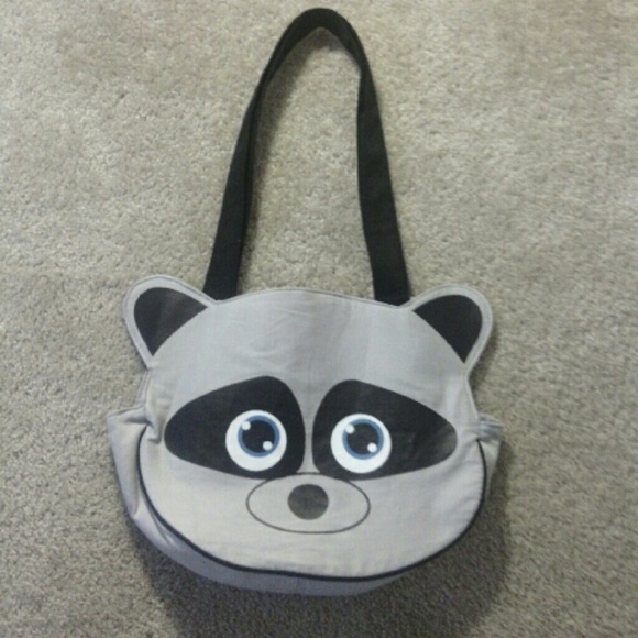 Cute raccoon tote bag - Picture 1 of 2