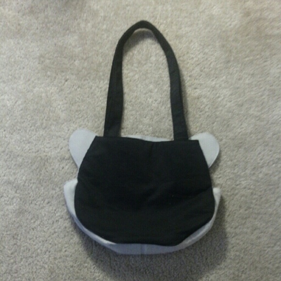 Cute raccoon tote bag - Picture 2 of 2