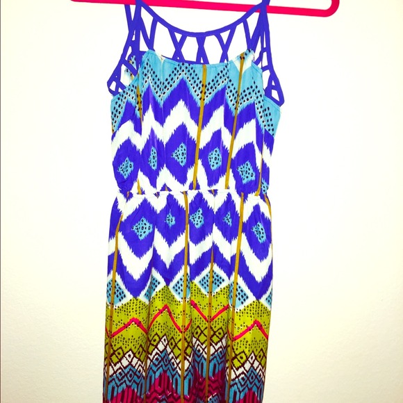 Colorful summer dress