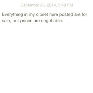 EVERYTHING IS NEGOTIABLE