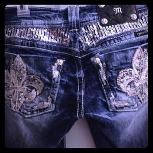 Sequin Miss Me Jeans