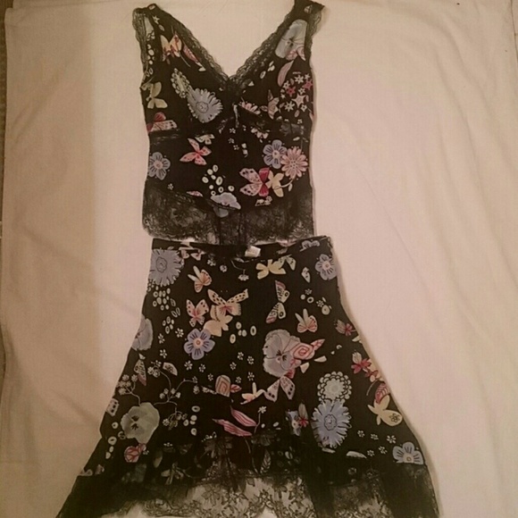 Top and skirt for summer