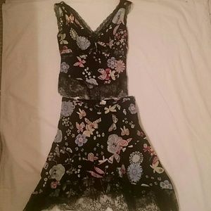 Top and skirt for summer