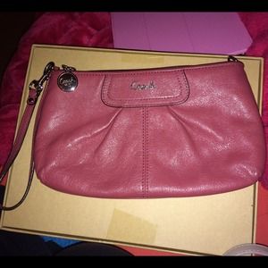 Authentic Coach wristlet
