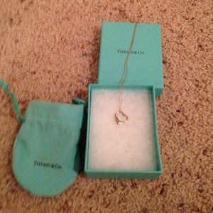 Tiffany's heart necklace
