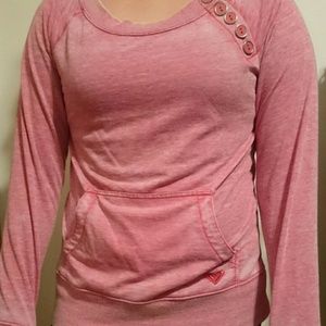 Pink crew neck sweater