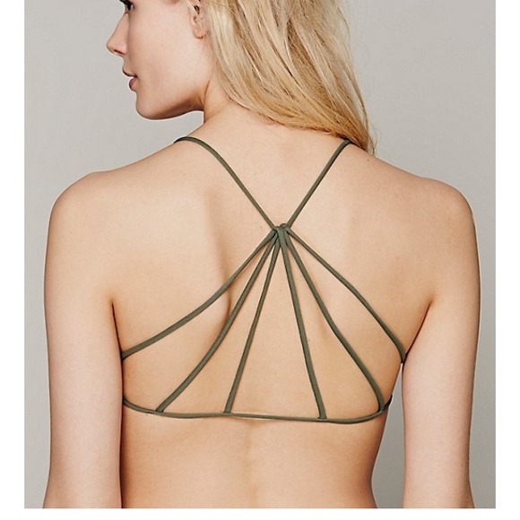 SOLD IN BUNDLE❌❌ Free People Bralette in Safari - Picture 2 of 4