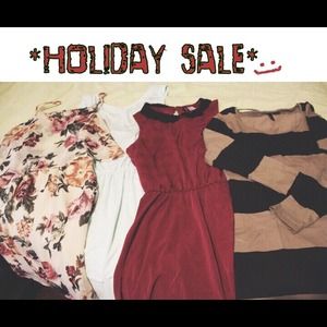 **HOLIDAY SALE!!! 4 DRESSES**