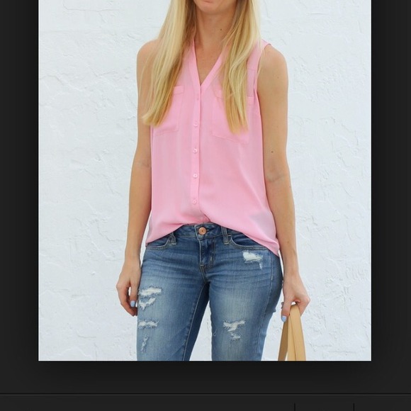 Classy rose pink Portfino shirt- express