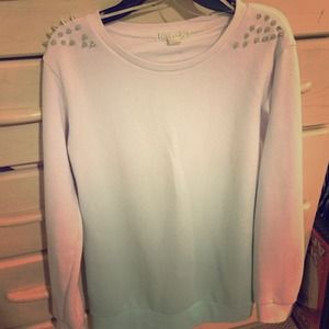 Forever21 White/Blue Ombré