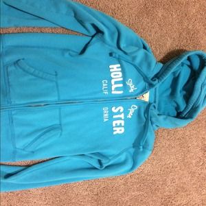Hollister zip up hoodie