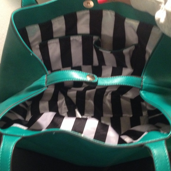 Studded turquoise purse - Picture 3 of 3