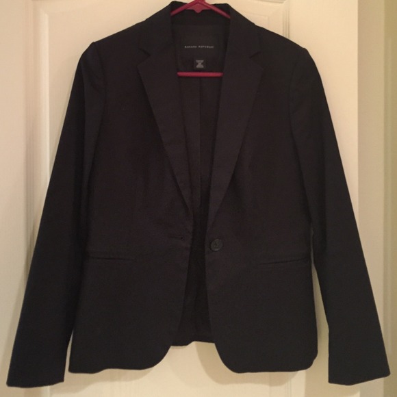 Black suit jacket