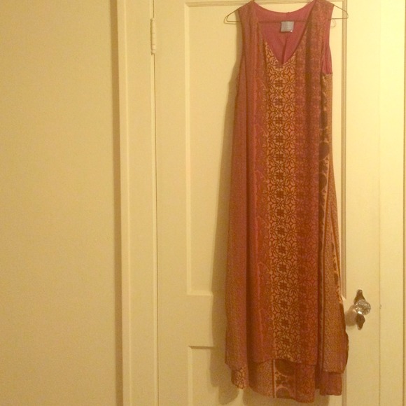 Vintage boho maxi dress