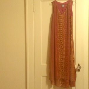 Vintage boho maxi dress
