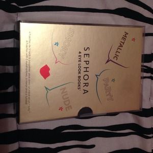 BRAND NEW Sephora 4 eye look books