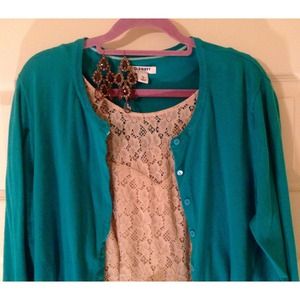 NWT! MyMichelle Tan Lace Dress